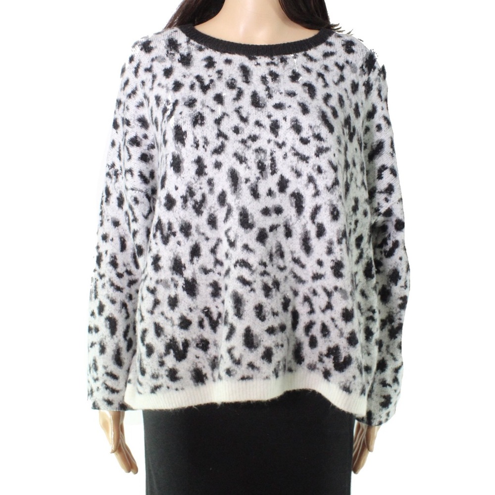 Cheetah print sweater